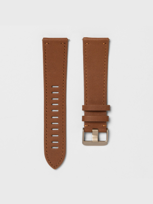 Heyday™ Fitbit Versa Band - Brown Leather