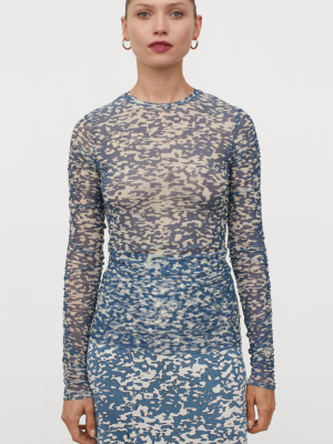 Patterned Mesh Top