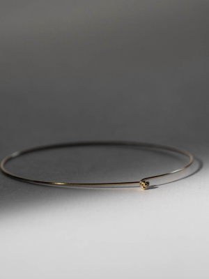 Crown Dot Whisper Bangle