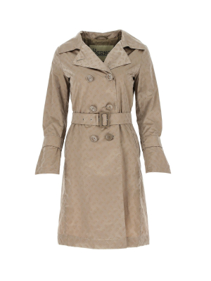 Herno Monogram Belted Trench Coat