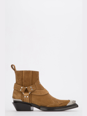 Balenciaga Santiag Harness Boots