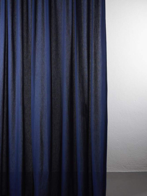 Shade Outdoor Curtain - Extra Wide 300cm /118" Blue 10