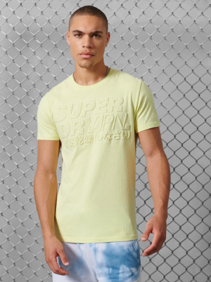 Embossed Pastel Line T-shirt