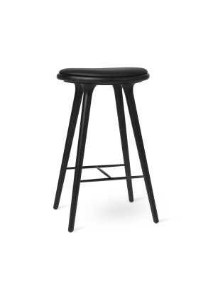 Space Stools - Black Stain Oak