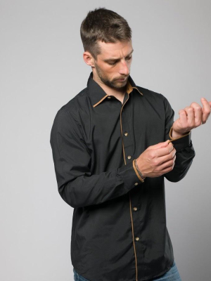 Pologize™ Classic Black Shirt