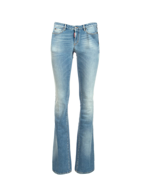 Dsquared2 Flared Mid-waisted Jeans