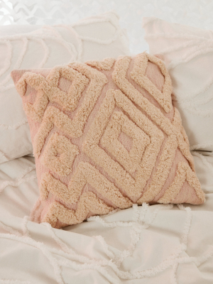 Dormify Fringe Diamond Pillow