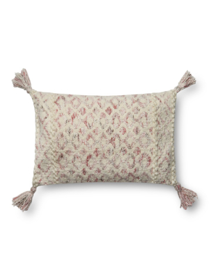 Pink & Ivory Pillow