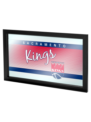 Sacramento Kings Team Logo Wall Mirror