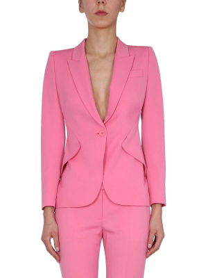 Alexander Mcqueen Single Breasted Blazer