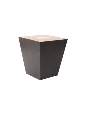 Trapezoid Side Table