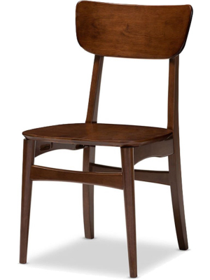 Norfolk Chair Walnut (set Of 2)