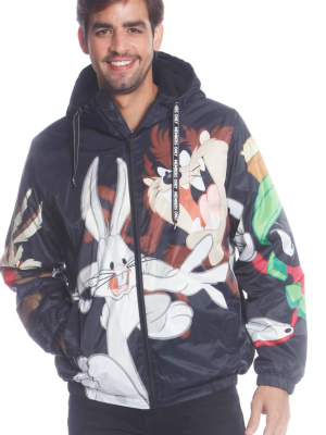 Bogo - Men's Looney Tunes Bugs Placement Jacket