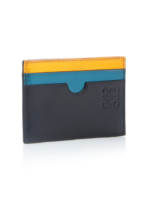 Rainbow Plain Leather Card Holder