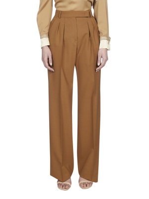 Max Mara Lampara High-waisted Wide Leg Trousers