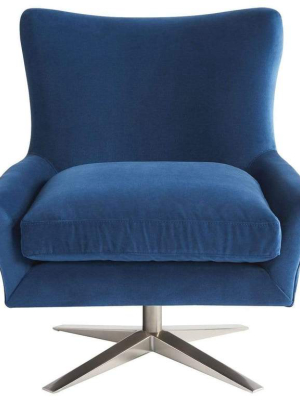 Alchemy Living Eve Accent Chair - Blue