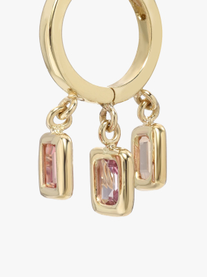 Brick Brigade Hoop Earrings