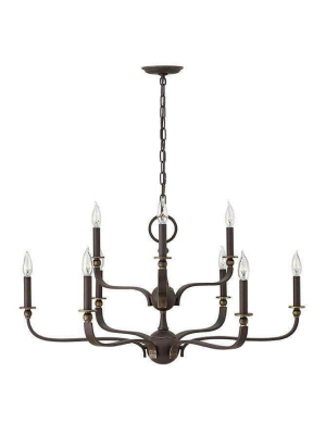 Rutherford Chandelier Oil Rubbed Bronze