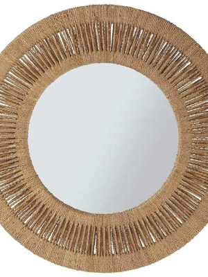 Alchemy Living Malibu Navagio Mirror - Brown