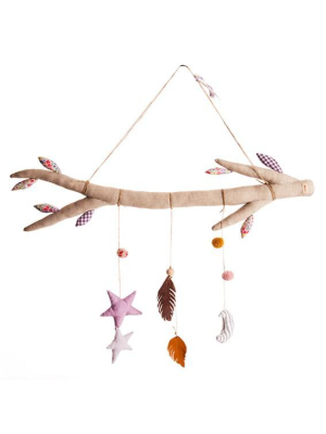 Yume Creations Large Pink Branch Mobile