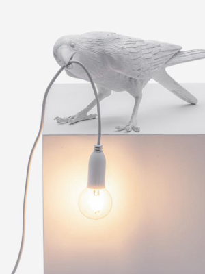 Bird Lamp White - More Options