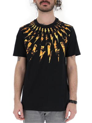 Neil Barrett Flaming Thunderbolt T-shirt