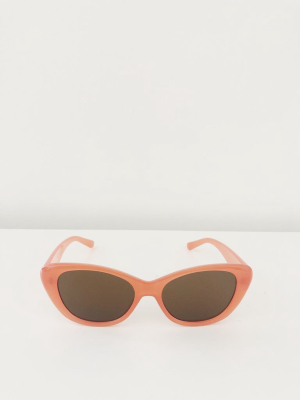 Sloane Ranger Sunglasses In Coral