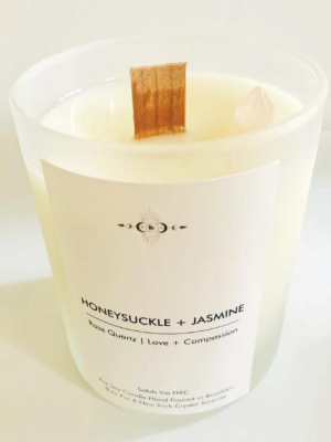 Honeysuckle + Jasmine Candle