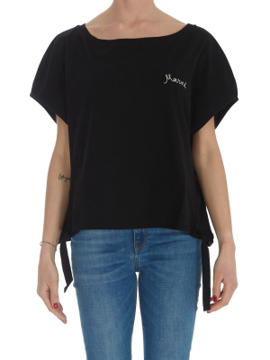 Marni Logo Embroidered T-shirt