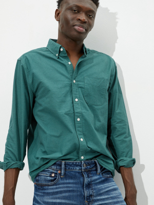 Ae Oxford Button-up Shirt