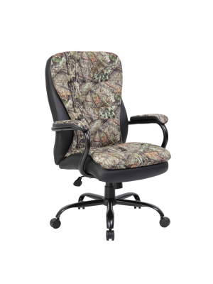 Heavy Duty Executive Chair Mossy Oak - Boss Office Products