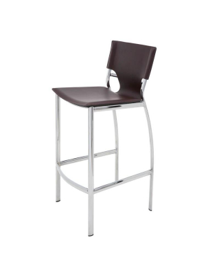 Nuevo Lisbon Counter Stool - Brown