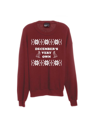 December's Very Own [unisex Crewneck Sweatshirt]