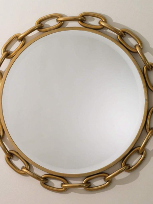 Global Views Linked Mirror Gold