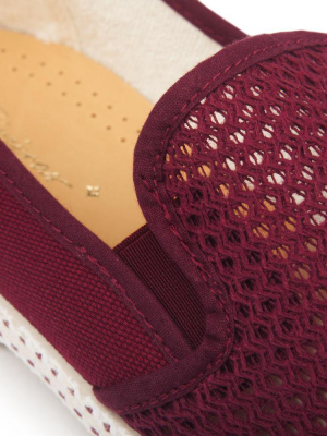 Classic Canvas & Mesh Burgundy