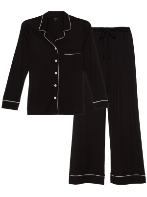 Petite Long Sleeve Top & Pant Pajamas