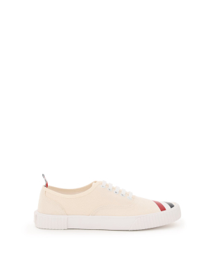 Thom Browne Heritage Rwb Stripe Sneakers