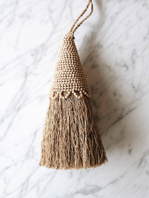 Vetiver Beaded Tassel Room Freshener