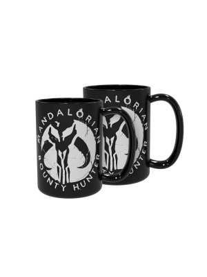 Star Wars: The Mandalorian 2pk Stoneware 15oz Mugs - Zak Designs