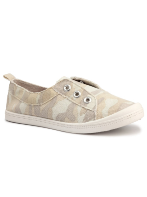 Gemstone Slip On Canvas Sneaker