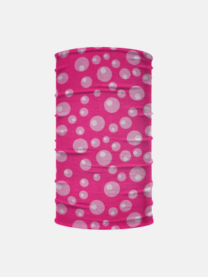 Pink Bubbles Neck Gaiter