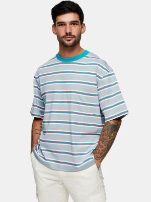 Sage Pocket Stripe T-shirt