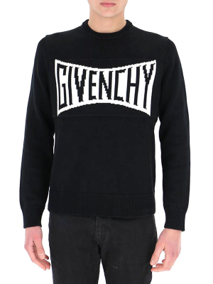 Givenchy Logo Intarsia Sweater