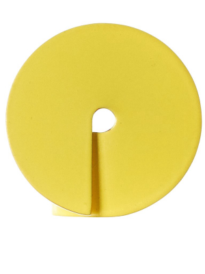 Disced Ring (ring#4-gp-b-yellow)