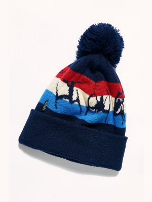 Slopeside Pom Beanie