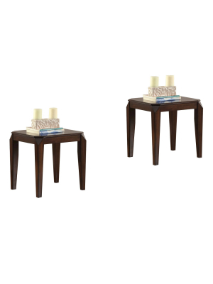 Docila End Table Walnut - Acme Furniture