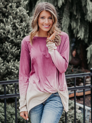 Sophia Ombre Top