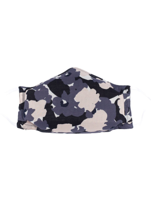 Floral Camo Cooling Mask W/pocket