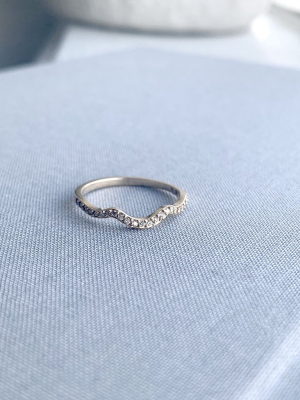 Clementine Band Pave | 18ct White Gold