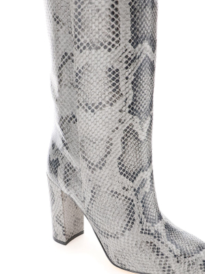 Paris Texas Printed Knee-length Boots